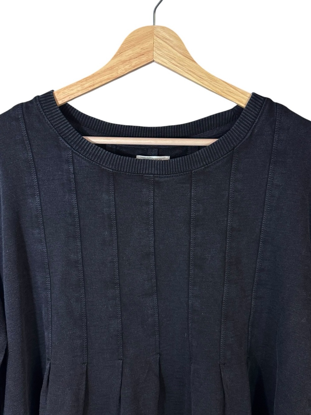Anthropologie Pilcro Box-Pleated Sweatshirt Small NWT - Picture 5 of 11